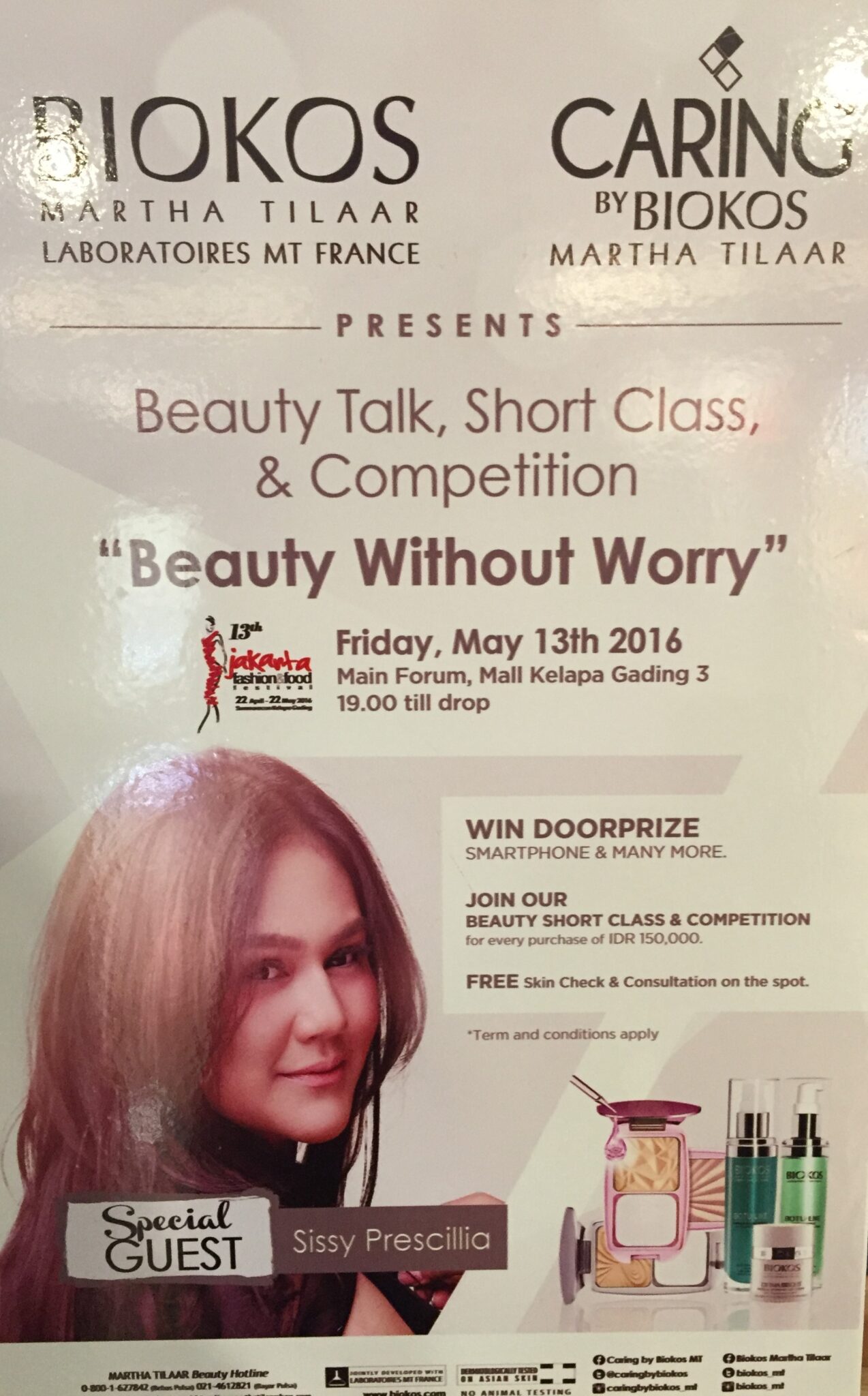 Beuaty Talkshow, Beauty Class, Beuaty, Skin Care, Caring, Biokos
