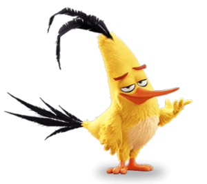 Chuck, angry bird, movie