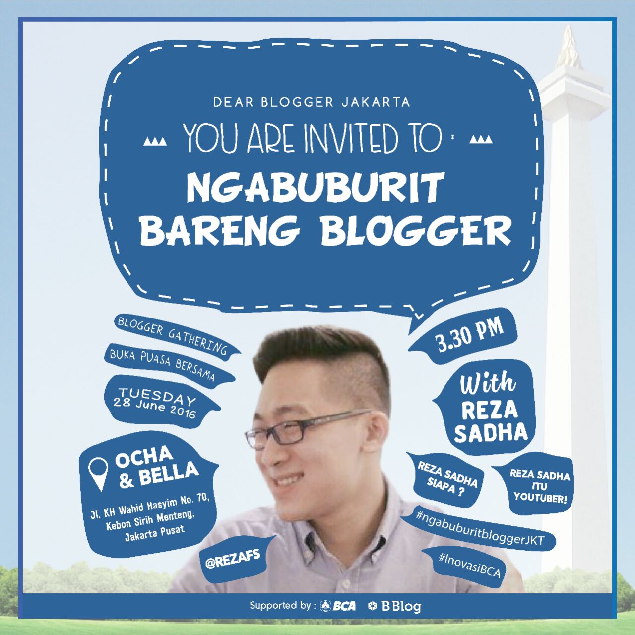 Ngabuburit, Blogger, Jakarta, BBlog, BCA