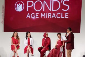 Pond's Age Miracle, Never Stop Glowing, Glowing, Skin Care, Beauty, Jakarta Fashion Week, JFW 2018