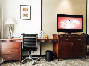 Meja Kerja di Sheraton Hotel Bandar Lampung