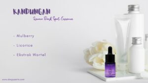 Kandungan Lacoco Dark Spot Essence