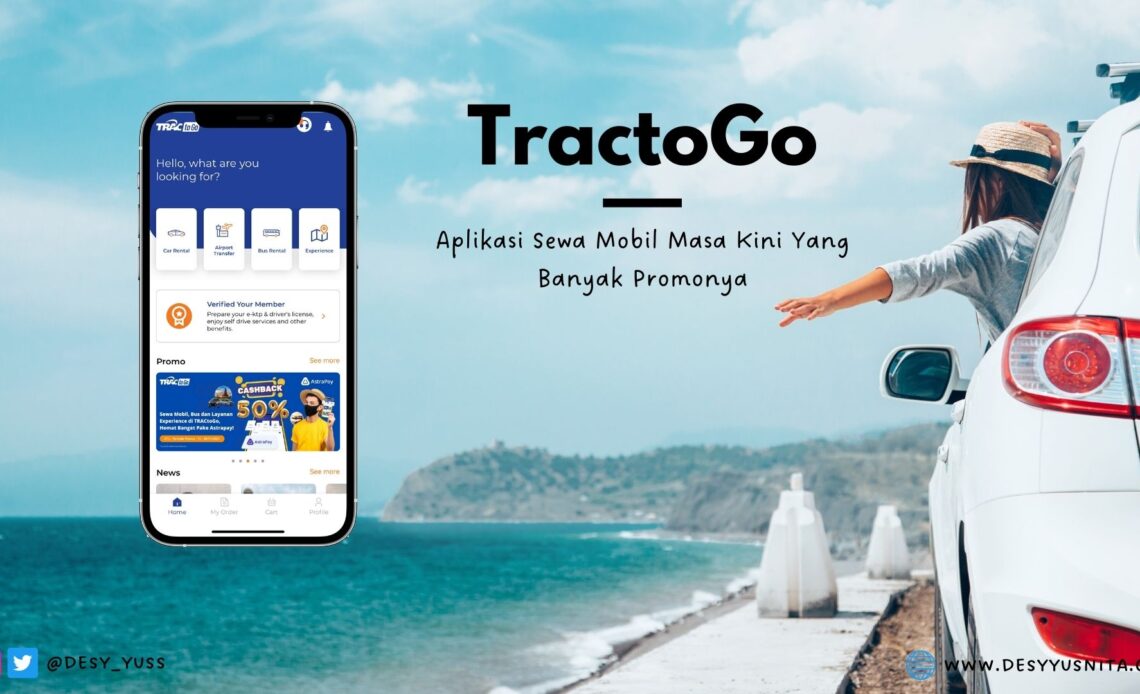 TractoGo, Aplikasi Sewa Mobil