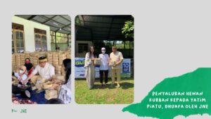 JNE Berbagi Saat Idul Adha