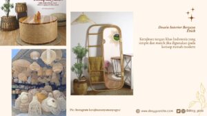 Kerajinan Tangan Indonesia Untuk Desain Interior Bergaya Etnik