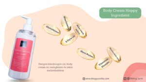 Ingredient Body Cream Happy