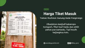 Harga Tiket Masuk Situ Gunung