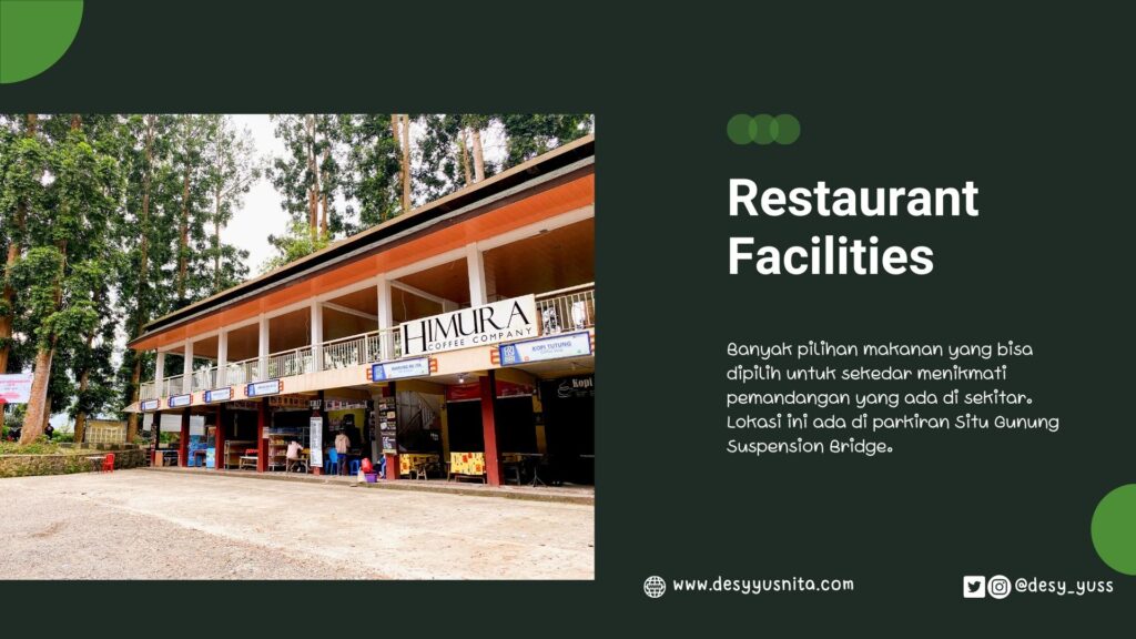Tempat Makan di Taman Nasional Gunung Gede Pangrango Kabupaten Sukabumi