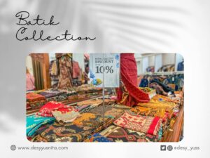 Koleksi Batik di Rumah Mode Factory outlet di Bandung