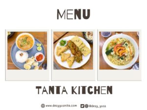 Menu makanan di Tanta Cibubur