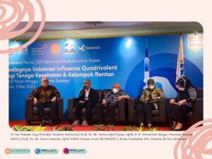 CSR Vaksinasi Influenza untuk Nakes bersama Kalventis