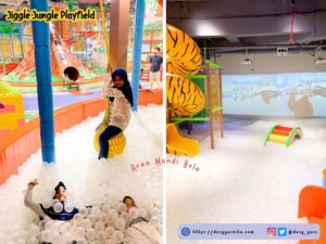 Kolam Bola di Jiggle Jungle Playfield