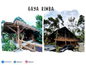 Rumah pohon di restoran km 0