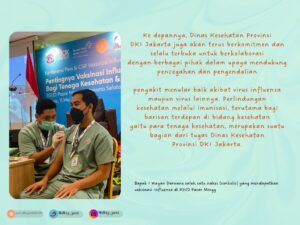 Vaksinasi Influenza untuk Nakes