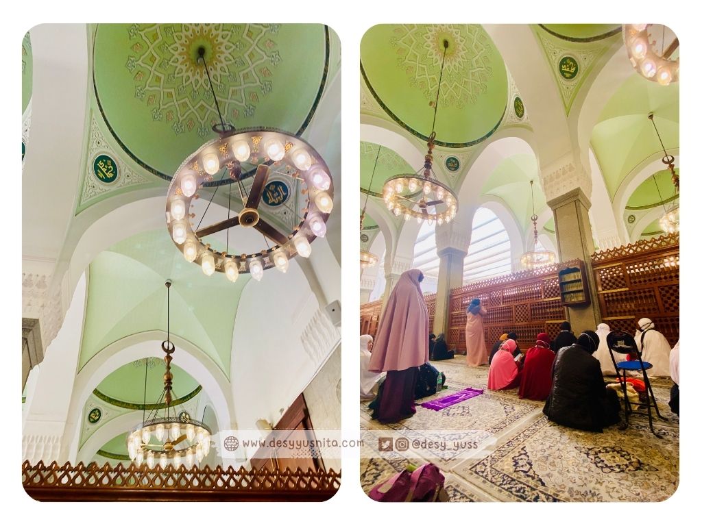Interior Bagian Dalam Masjid Quba